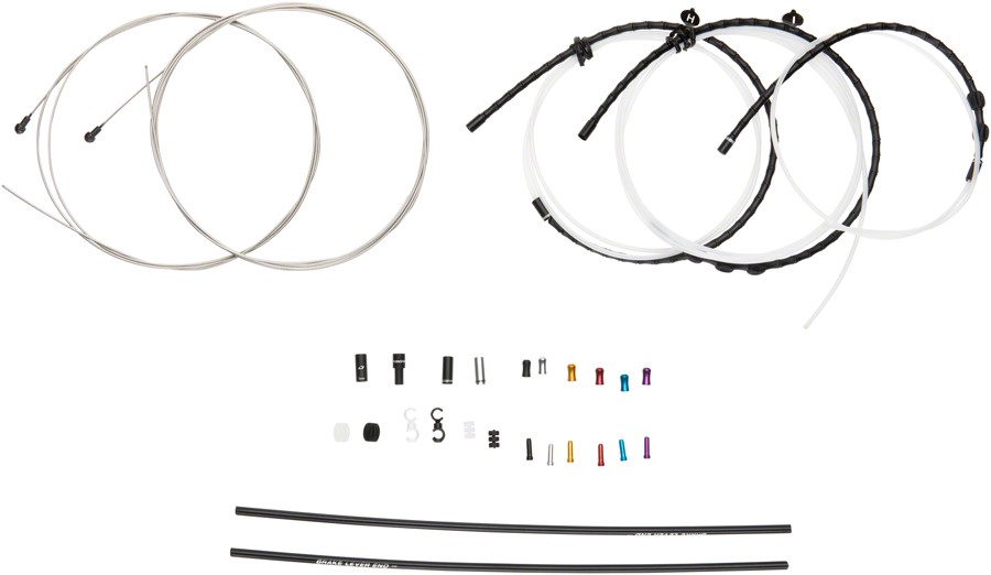 Jagwire Road Elite Link Brake Cable Kit SRAM Ultra-Slick Black