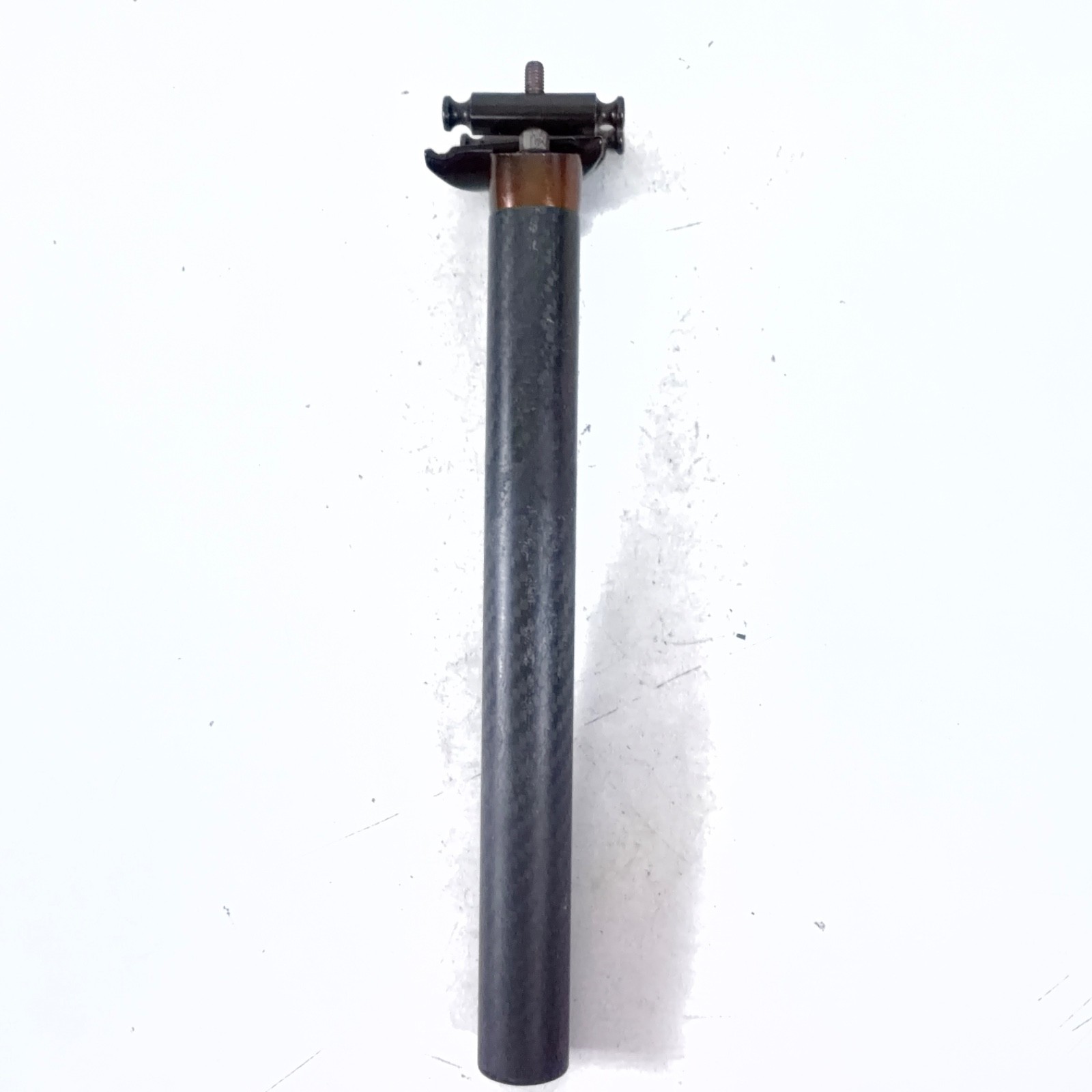 Unbranded Carbon Fiber Adjustable Seatpost Ø27.2/250mm Post, 25mm Setback