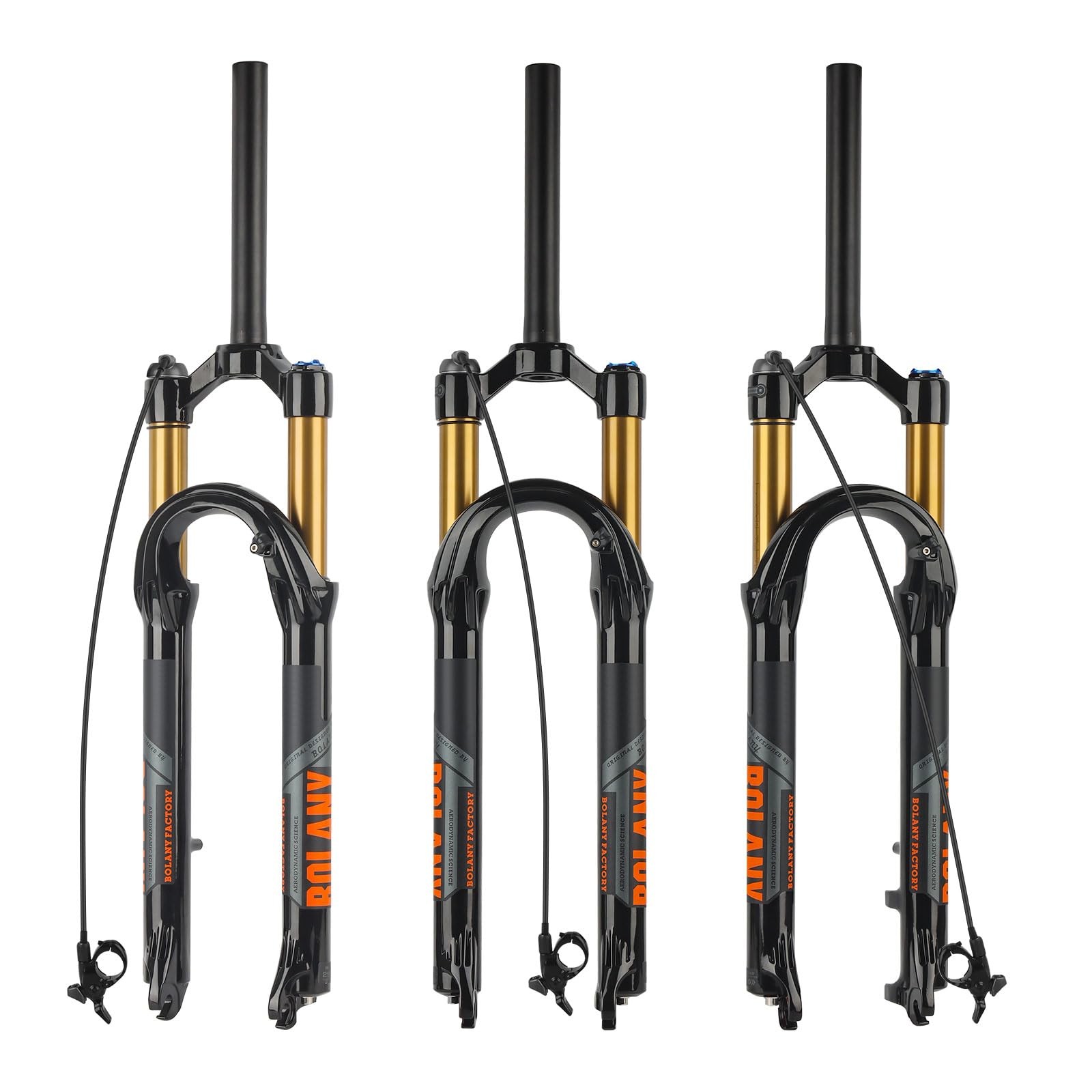 Bolany 26/27.5/29Inch Bike Suspension Fork 120Mm Travel 28.6Mm 1-1/8Inch220Mm
