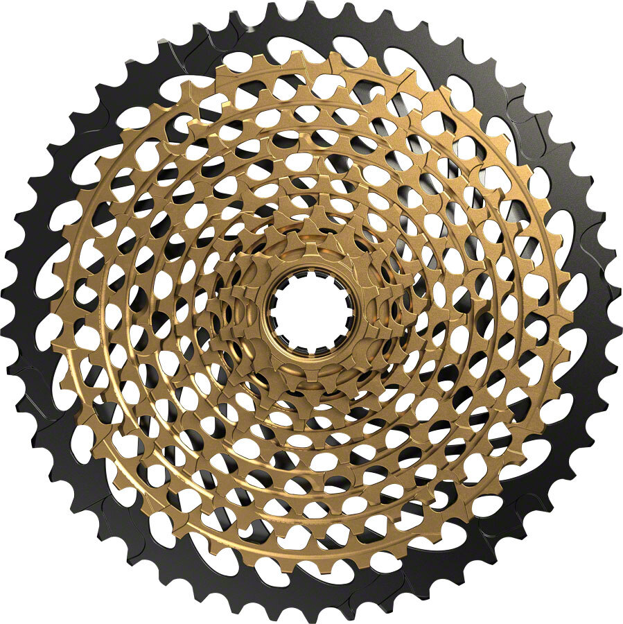 SRAM XX1 Eagle XG-1299 Cassette – 12 Speed, 10-50t, Gold/Black, For XD Driver