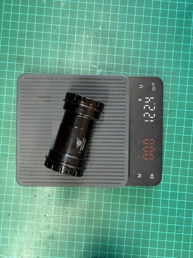 Wheels Mfg BB30-OUT Outboard Bottom Bracket Black ~122g