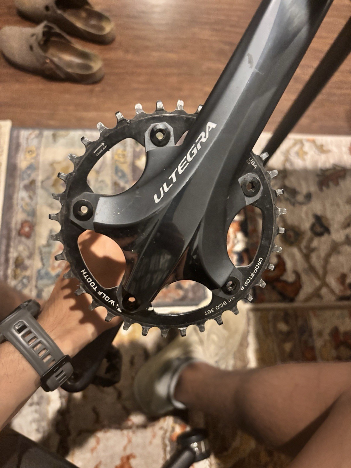 Ultegra 1×11 5 Bolt Crankset 175mm