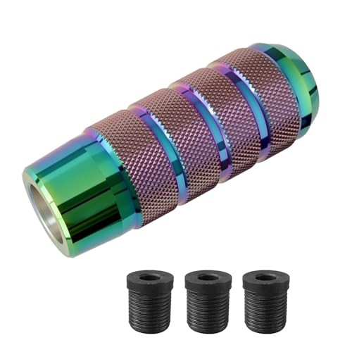 95mm/3.74″ Car Shifter Knob, Gear Shift Knob, Aluminum Weighted Colorful