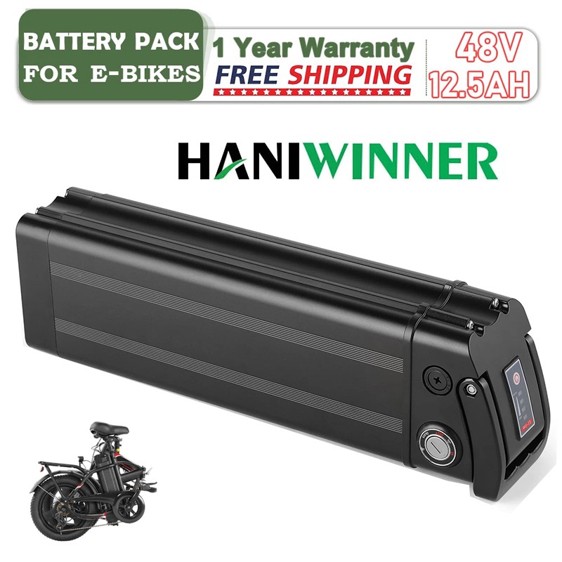 48V Electric Bike Rechargeable Li-ion Battery for ANCHEER Gocio Fold24 12.5Ah