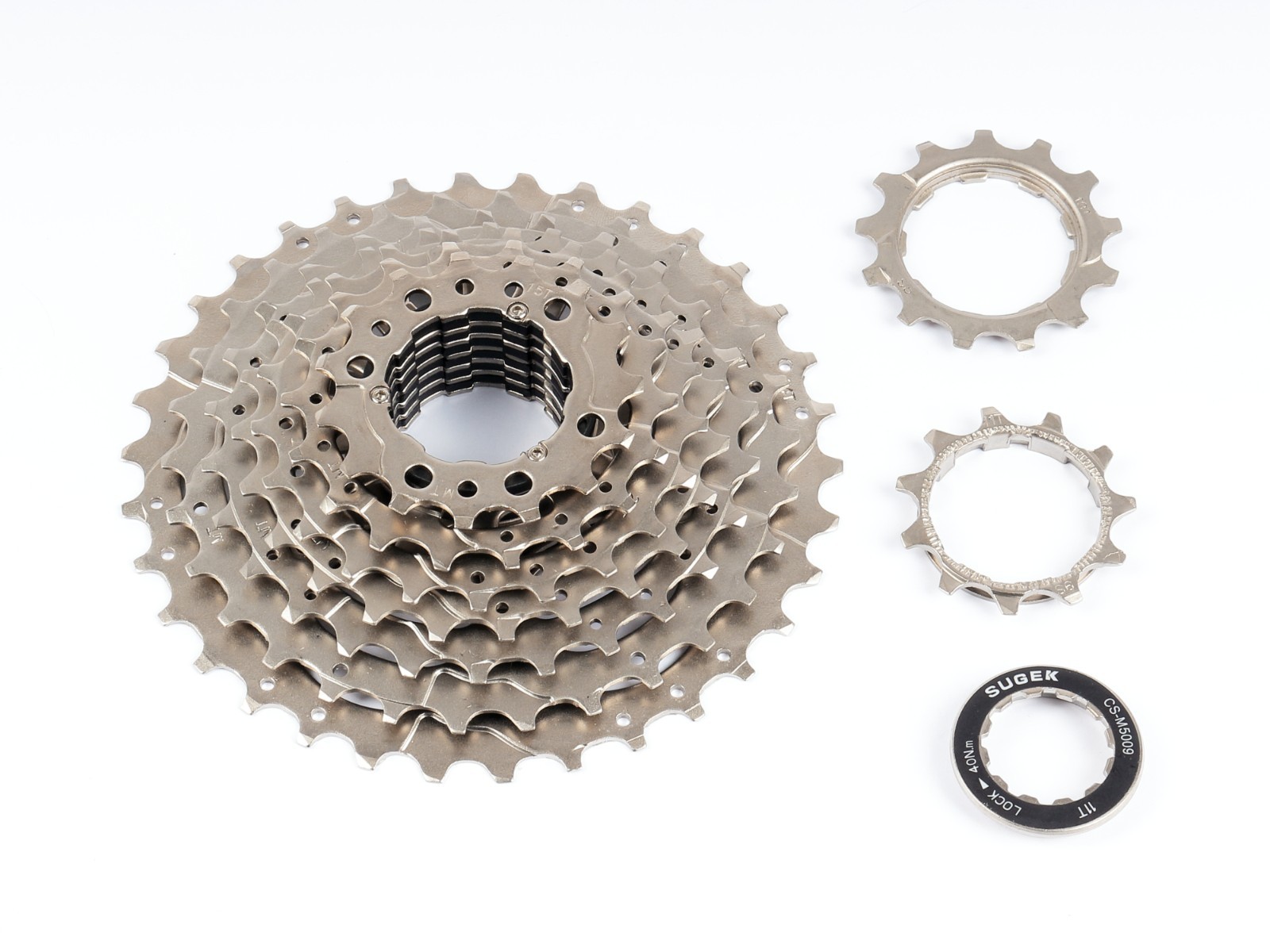 Sugek Cassette 9 Speed 11-34t, Silver