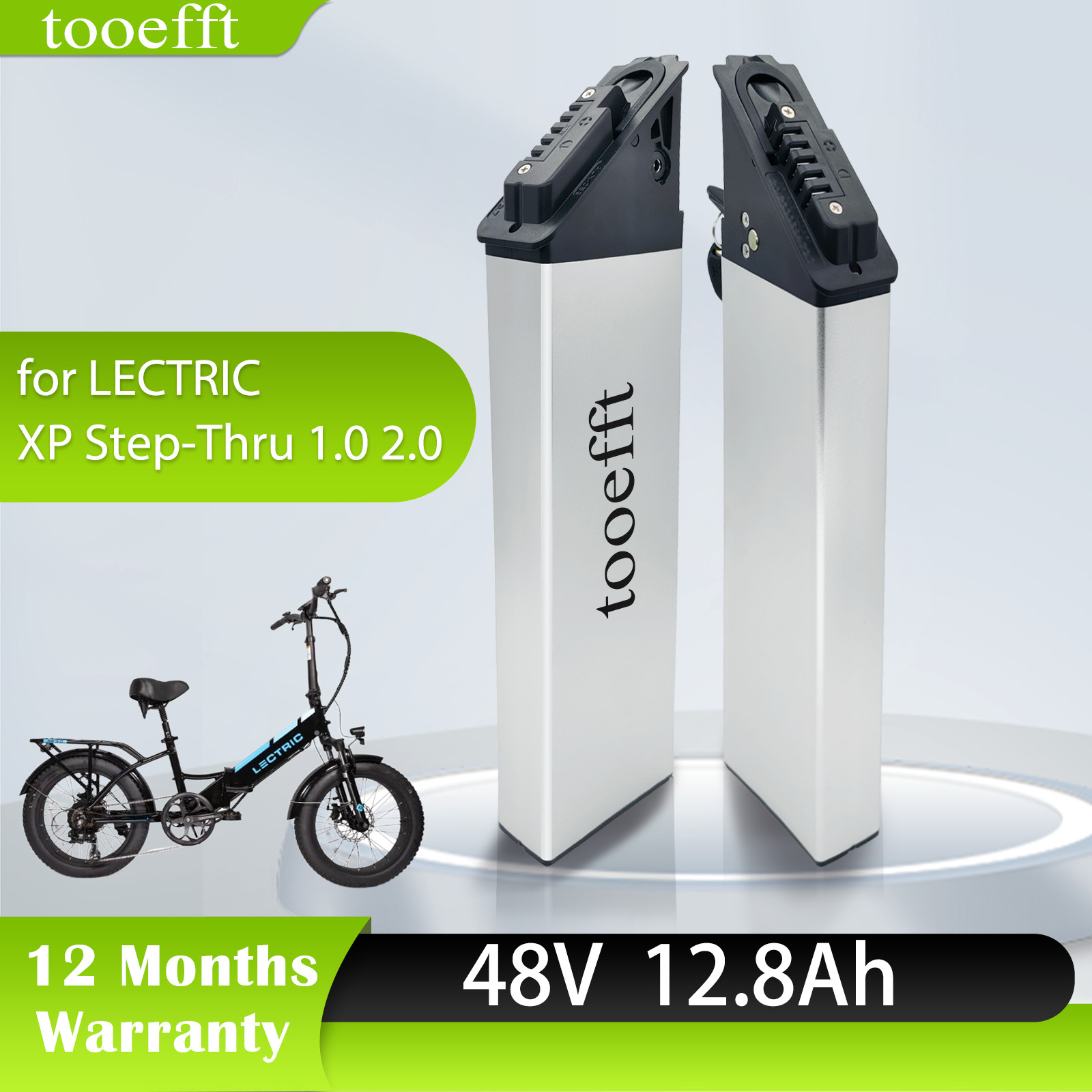 48V 12.8Ah Electric Bike Battery packs for LECTRIC XP Step-Thru 1.0 2.0
