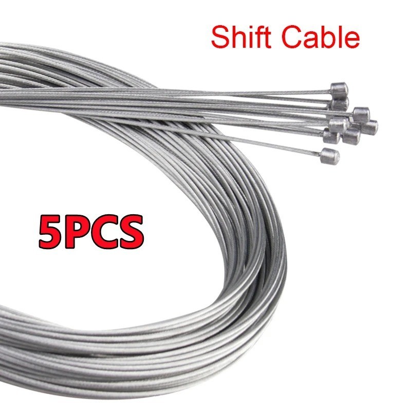 MTB Bike Brake & Shift Cable Set 1-10PCS 2M Inner Wire for Road Mountain Bike