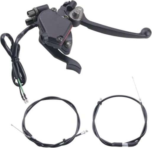7/8” Thumb Throttle with Dual Brake Lever Assy 50 & 90cc throttle cable