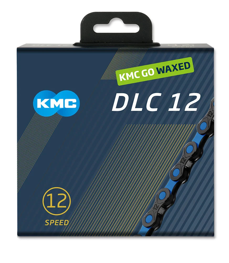 KMC DLC 12 Speed Waxed Mountain Road Bike Chain fit SRAM Shimano 126 Links