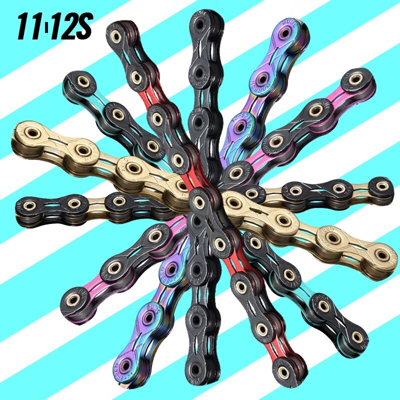 12s Bicycle Chain Diamond Like Coating 12 Speed Mountain Cycling Road Bike Chain