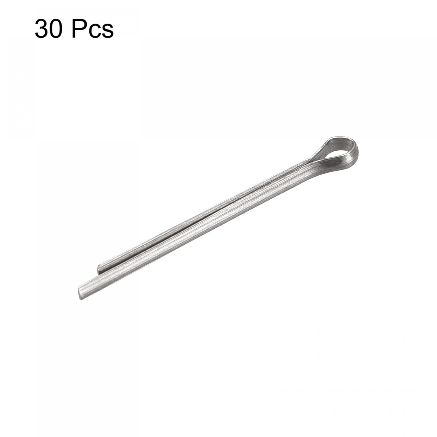 uxcell Split Cotter Pin, 1.5mm x 20mm Stainless Steel Clip x
