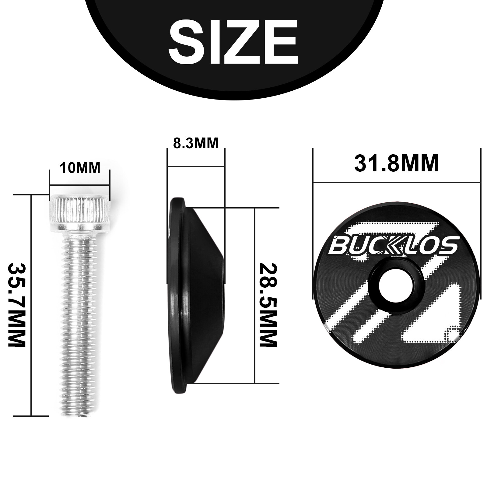 Aluminum Stem Washers Headset Spacers 1-1/8″ Threadless MTB XC Bike Headset Part