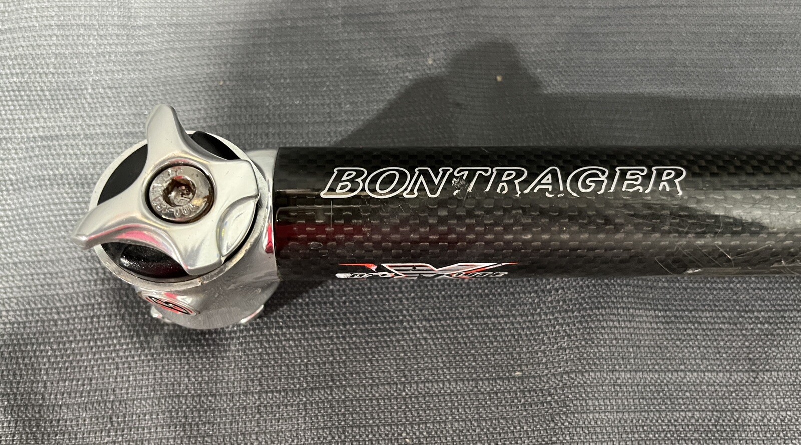 Bontrager Race X Lite Carbon Seatpost 405mm x 31.8mm 5mm Setback 1-Bolt 258g