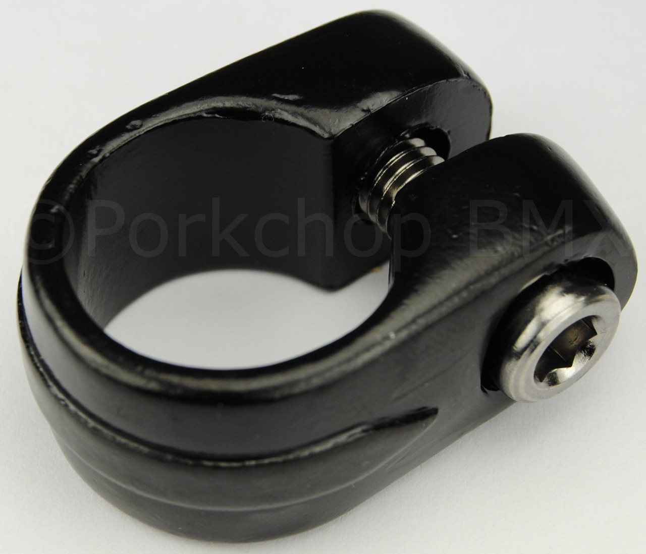 Suntour style BMX bicycle seat clamp – 25.4mm (1″) – BLACK