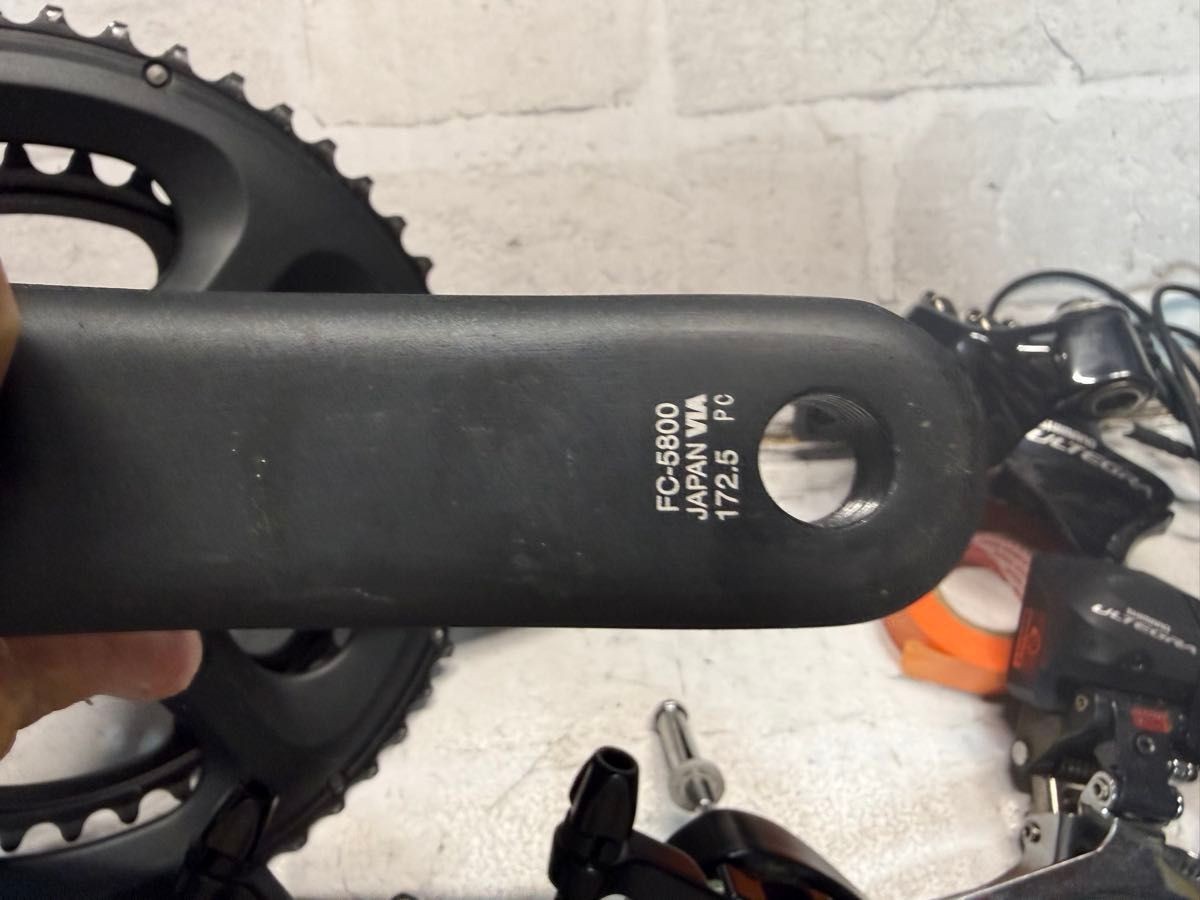 Shimano Ultegra 6870 Di2 TT 2×11 Groupset 105 5800 53/39T 172.5mm