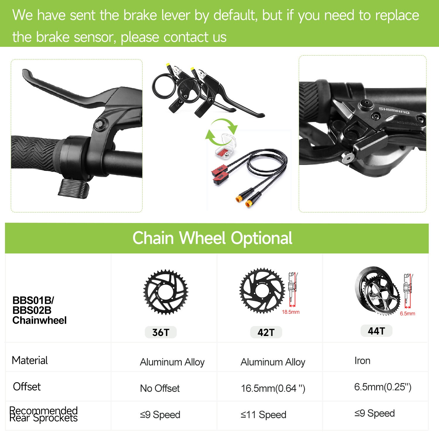 Bafang BBS02B 36V500W68-73 mm Mid Drive Motor eBike DIY Conversion Motor Kits
