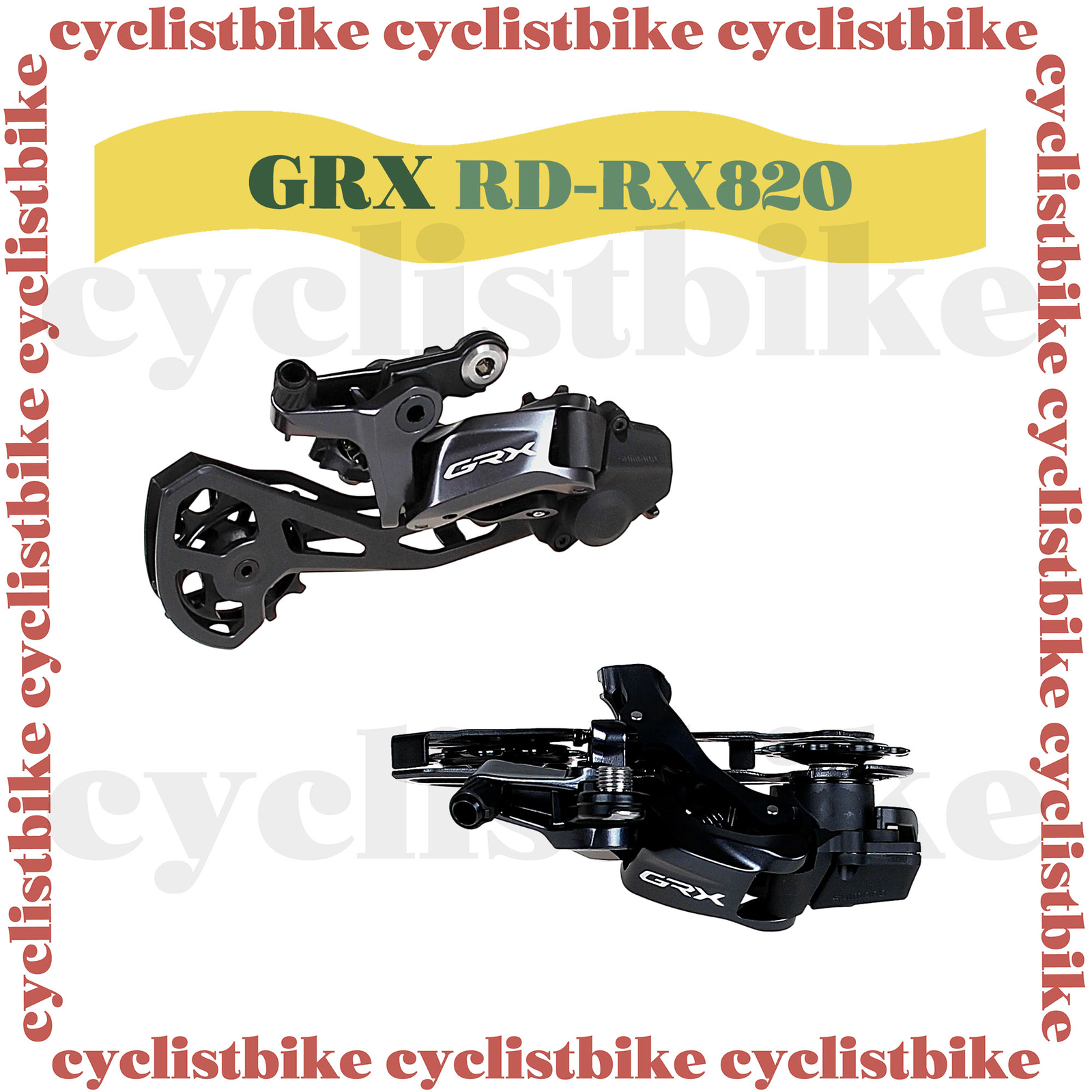 NEW SHIMANO GRX FC-RX820/ST-RX820 12 speed Mechanical Groupset Gravel Road Bike