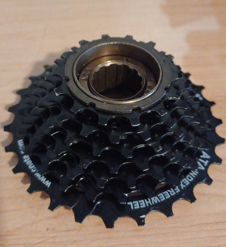 ATA Index Freewheel Super Low 14-28T, 7 Speed, Screw On