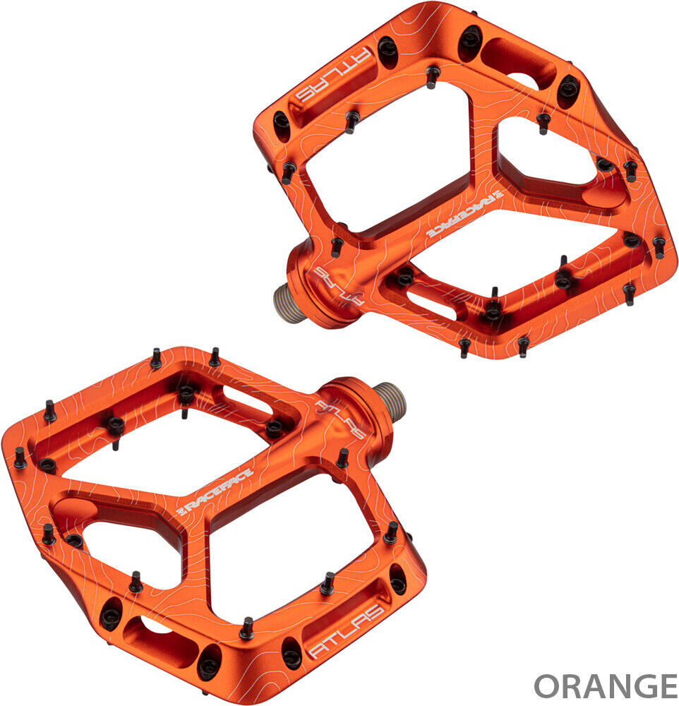 Race Face Atlas Platform Pedals 9/16″ Mountain Bike MTB Alloy Pedal 8 Colors