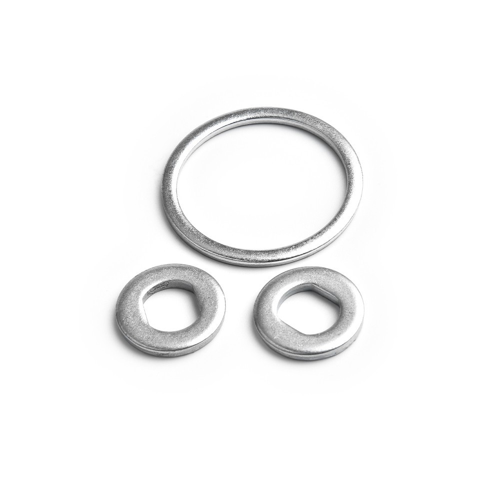1 Set E-Bike Hub Motor Axle M12/M14 Lock Nut /Lock Washer /Spacer /Nut Cover New