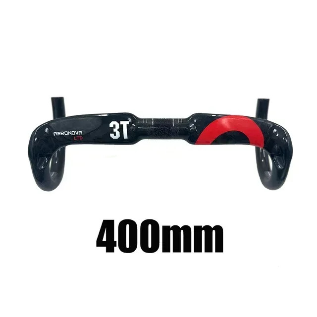 Full Carbon Fiber Road Bike Handlebar Gloss Black 31.8*380/400/420/440mm
