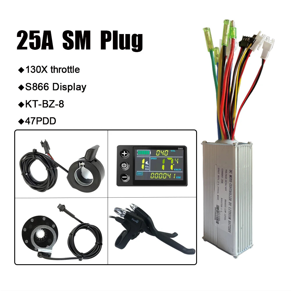 15A-35A E-bike Controller 250W 350W 500W 1000W 1500W Brushless Controller