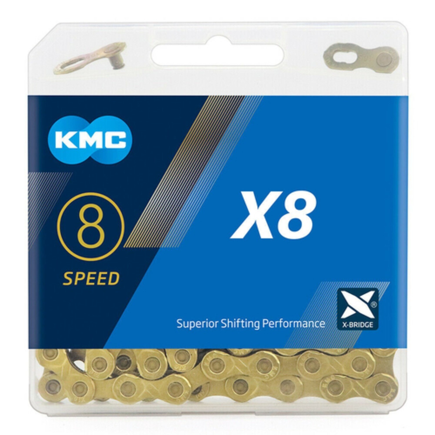 KMC 6 7 8 9 10 11 12 Speed Bike Chain MTB Road 116L 118L with 2x Missing Link
