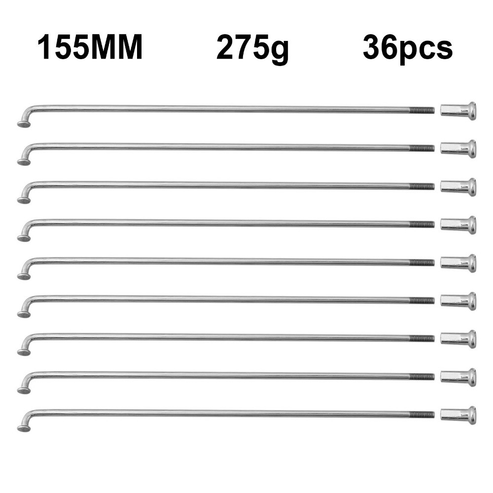 12G Electric Bicycle E-bike Wheel Tire Steel Spokes-Bike-Parts 36X 80-305mm