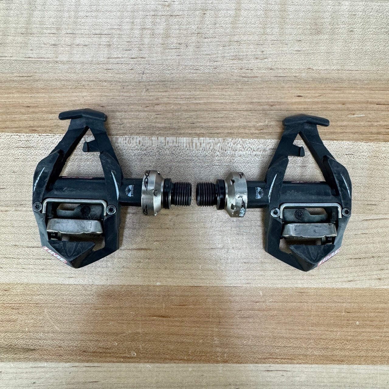Time RXS Carbon Composite Steel Bearing Clipless Road Bike Pedals Without Cleats
