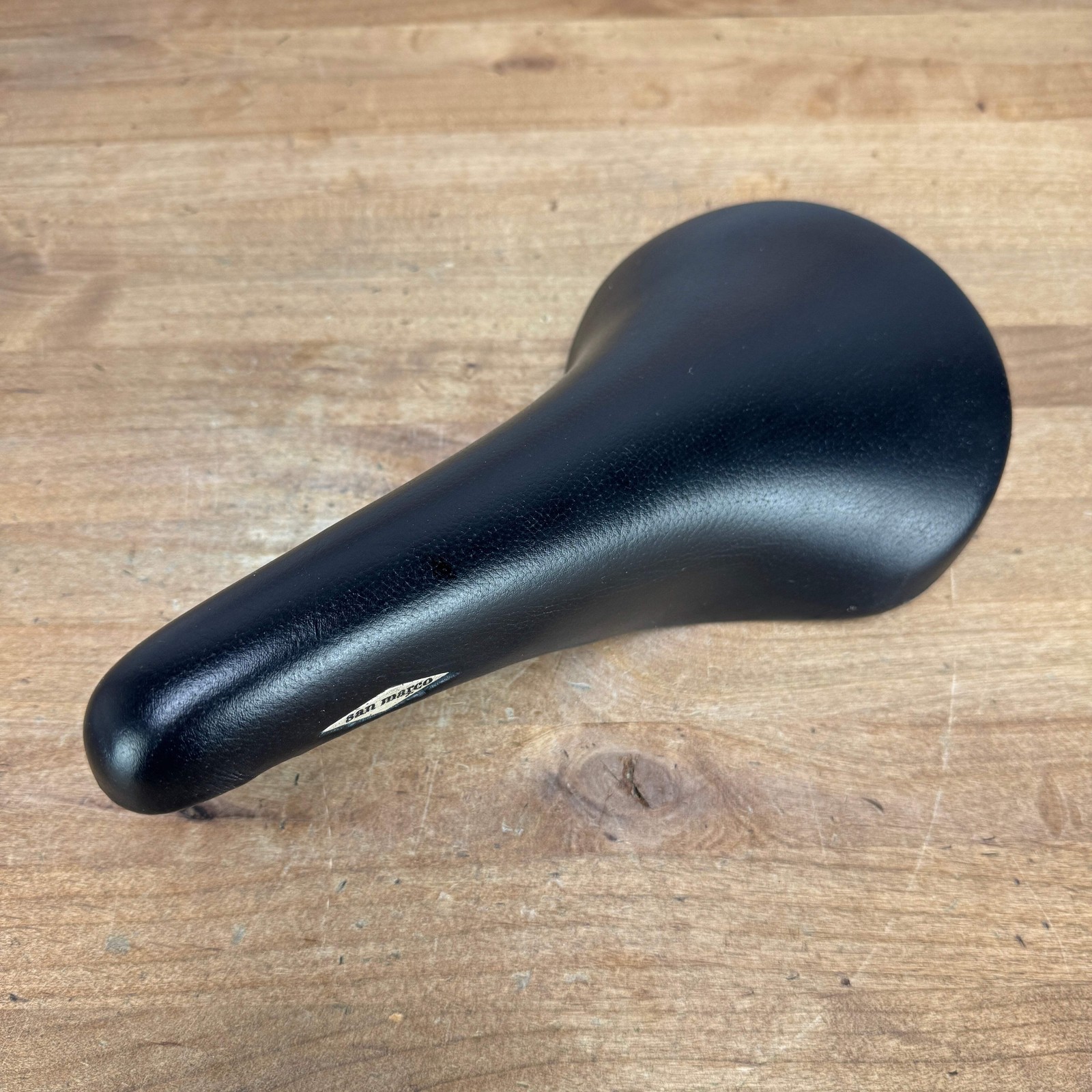Low Mile! San Marco 1996 Rolls 7x7mm Titanium Rails 140mm Bike Saddle 289g