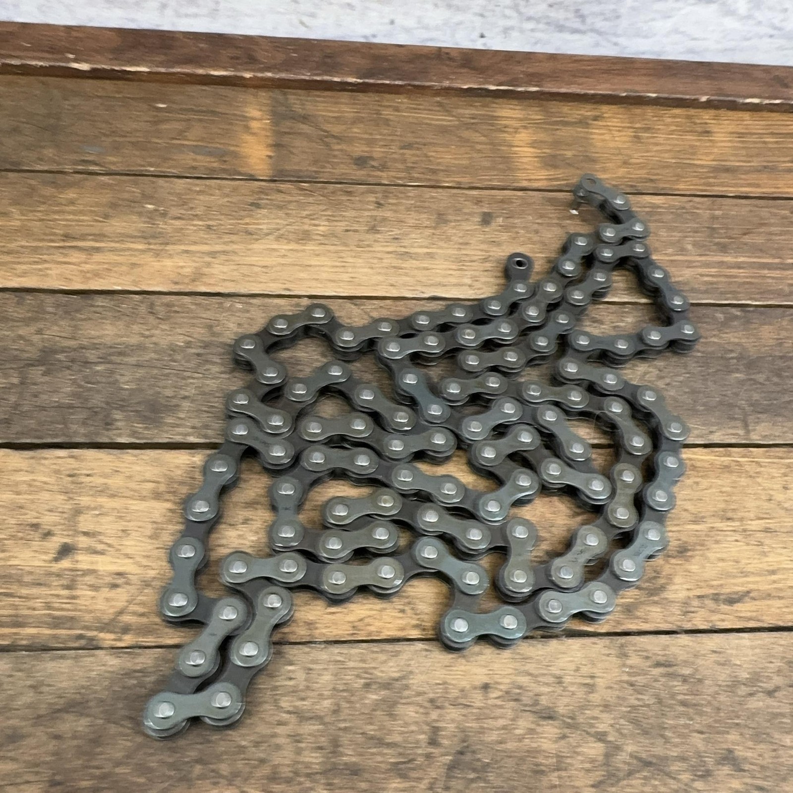 Vintage Sachs Bicycle Chain 111 Links Gray Steel Cruiser Bike 375g 1995