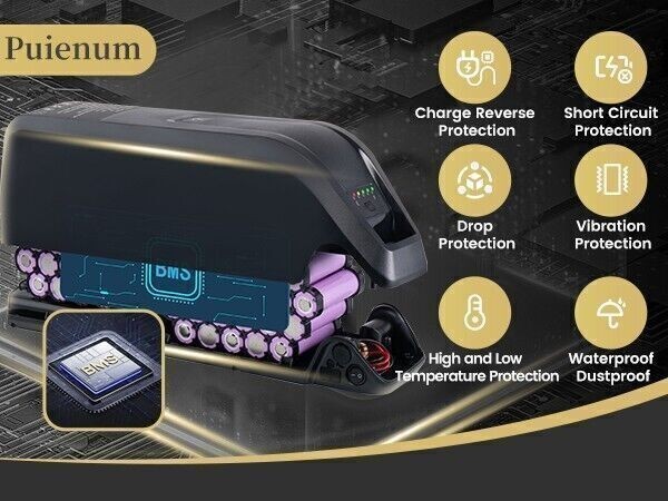 52V 48V 36V Hailong Battery 5-Pin for ≤2000W eBike Electric Bicycle Bicycle Bike