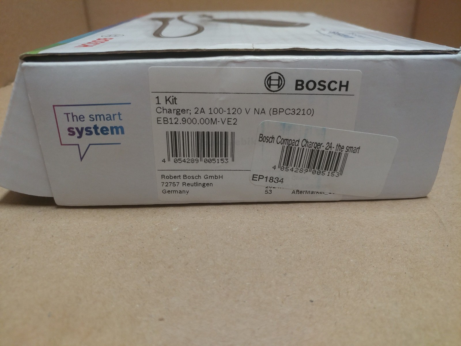 Bosch Compact 2A Smart System Charger for eBike Batteries