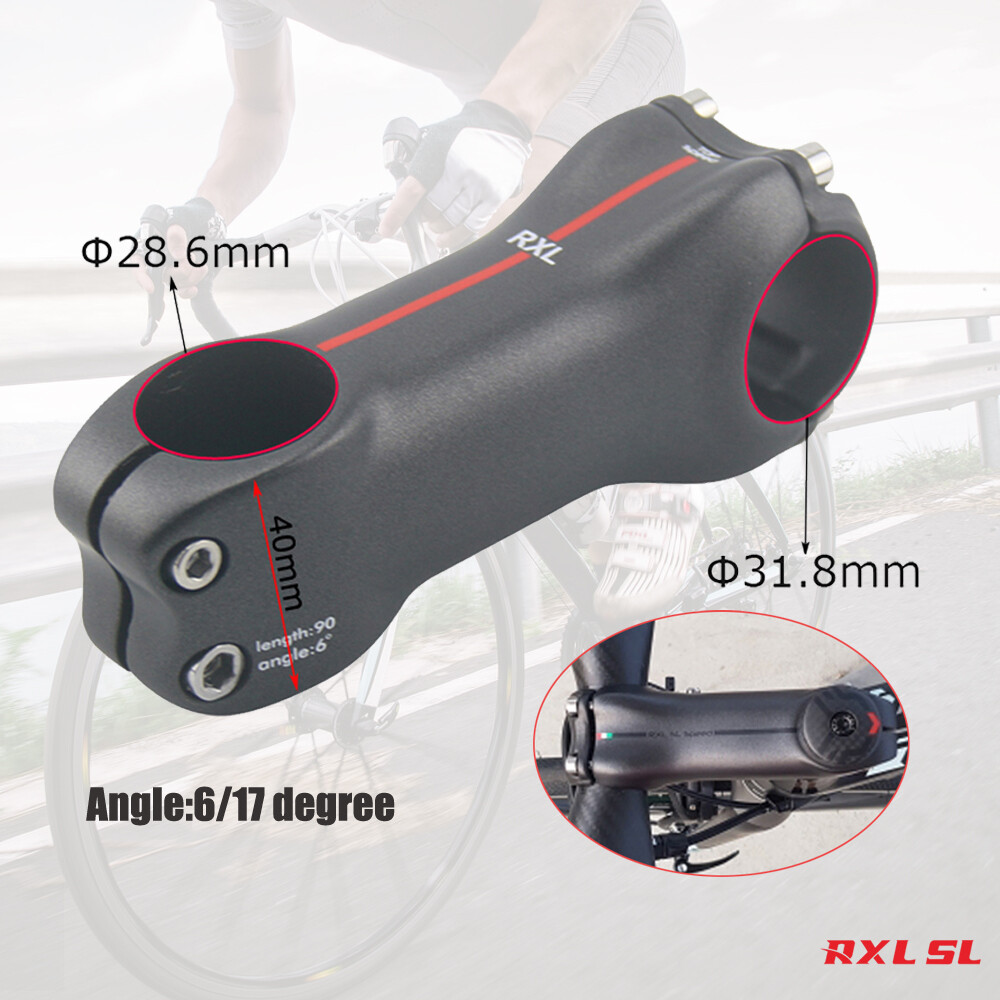 Carbon Bike Stem UD Matt 6/17° MTB Handlebar Stem 70-130mm Road Racing Bike Stem