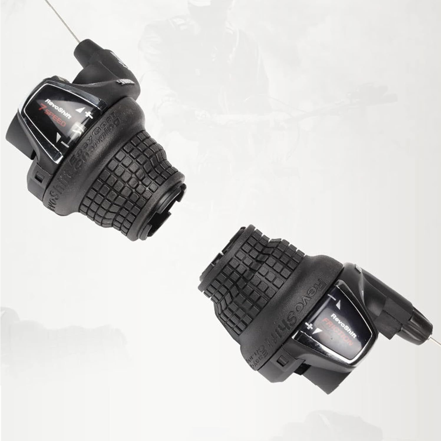 Shimano RevoShift SL-RS35 3/6/7/ 8/21 Speed Twist Grip Shifter Set for MTB