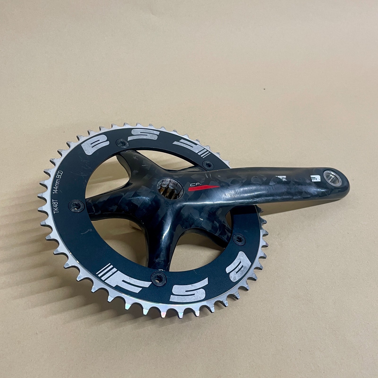 FSA Carbon Track 170mm 48T ISIS Crankset 144bcd