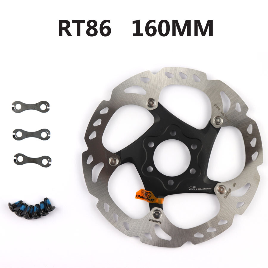 SHIMANO XT SM-RT86 Rotor Disc Brake 6 Bolt 160/180/203 Ice Point Technology MTB