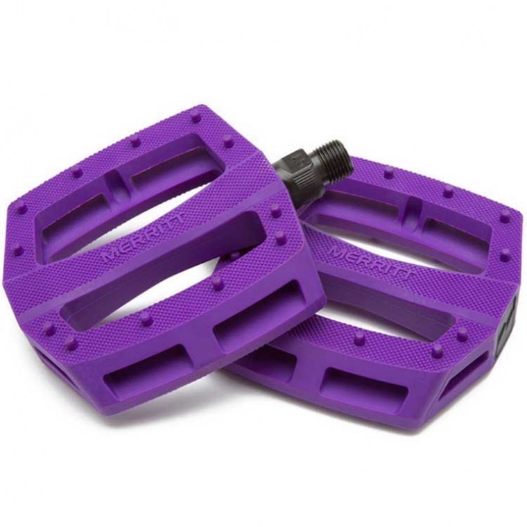 MERRITT P1 PEDALS – BMX PEDALS – 9/16″ – PURPLE