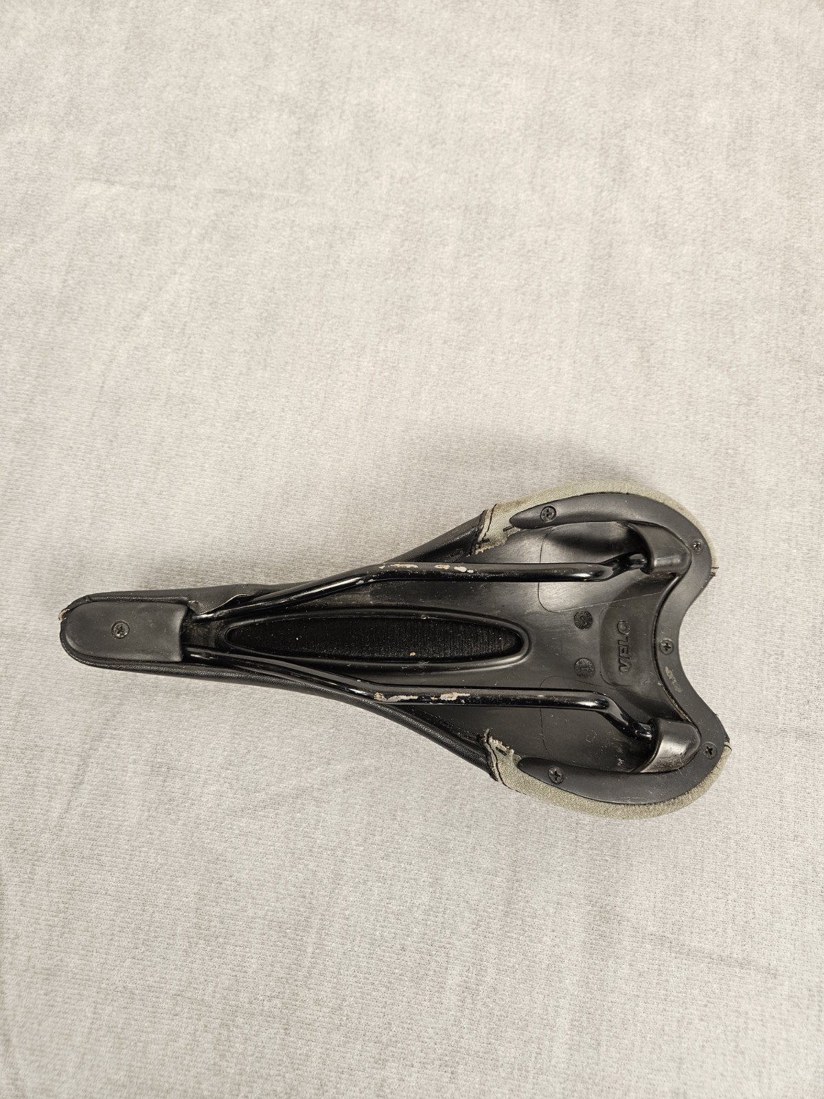 RAL Bicycle Saddle Black Wide Rear MTB Road Bike Velo Shell Standard Rail