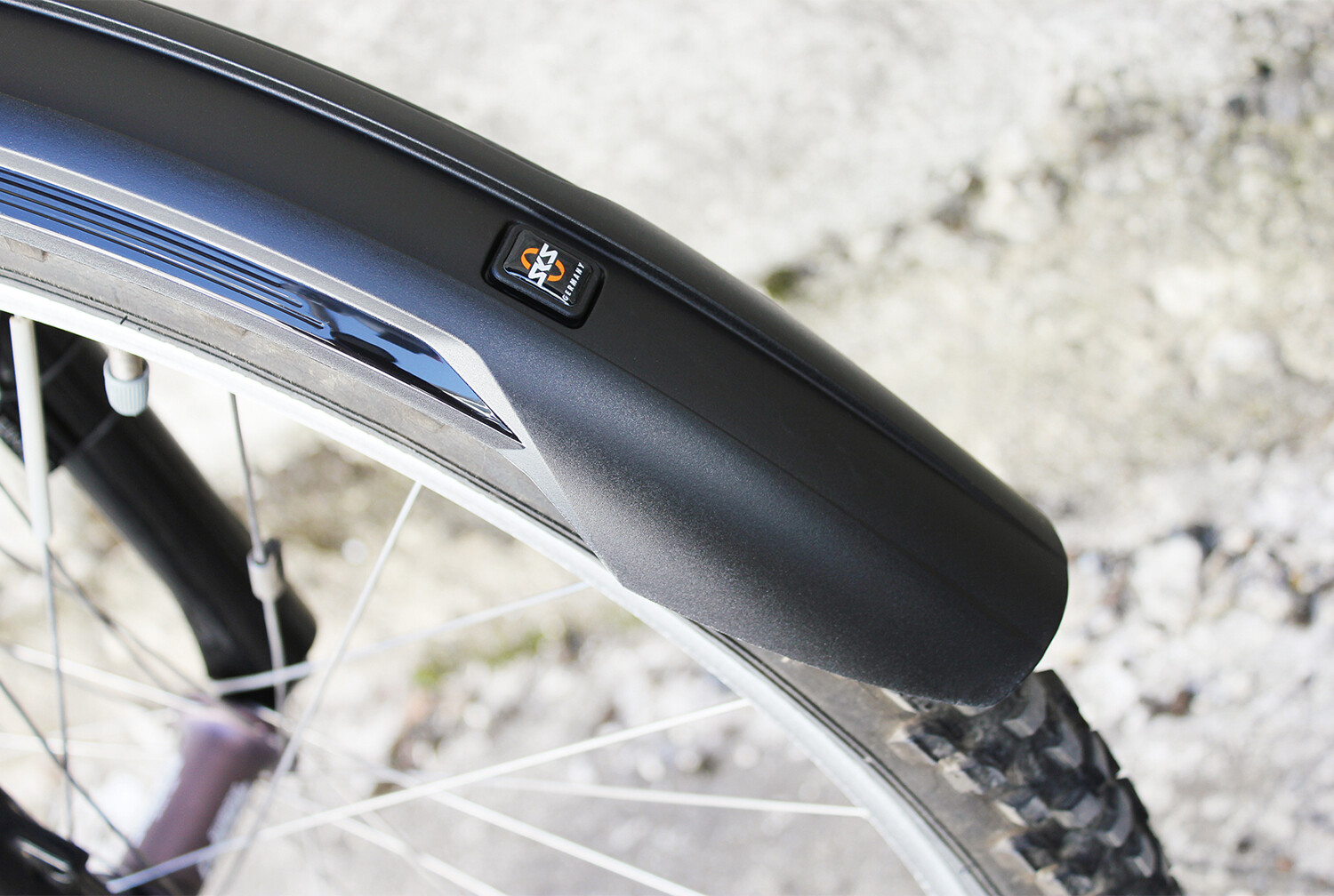 SKS Velo 65 Mountain Bike Fender Set Black 26 Inch 27.5″ Universal 650B x 2-2.35