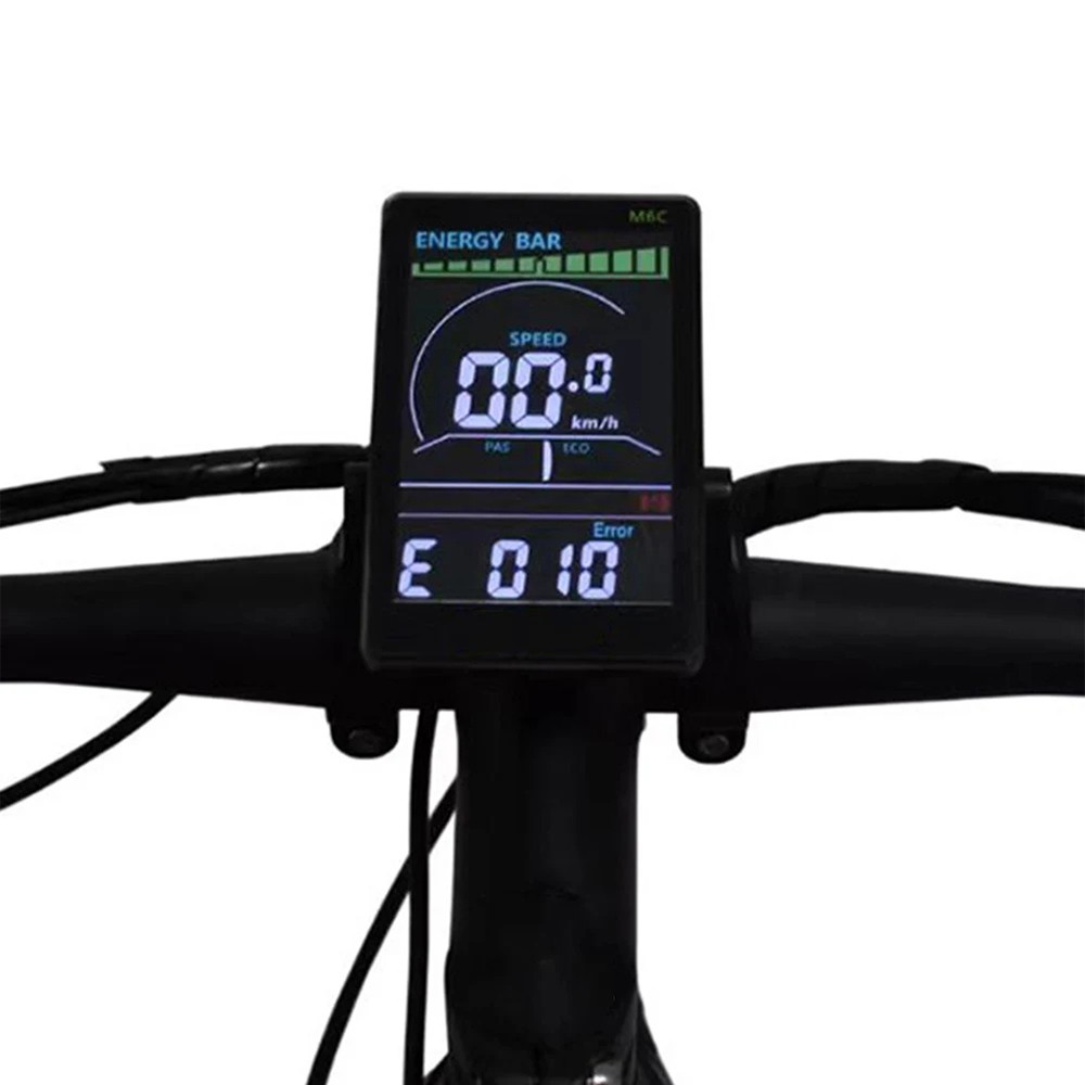 Ebike 24V 36V 48V 60V M6C Colorful Display Control Panel SM/WP Plug US Stock
