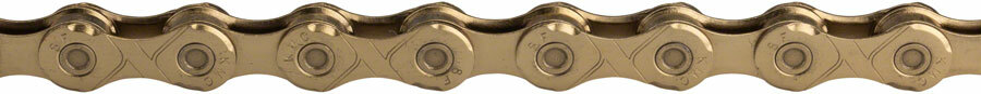KMC X12 Chain – 12-Speed, 126 Links, Gold