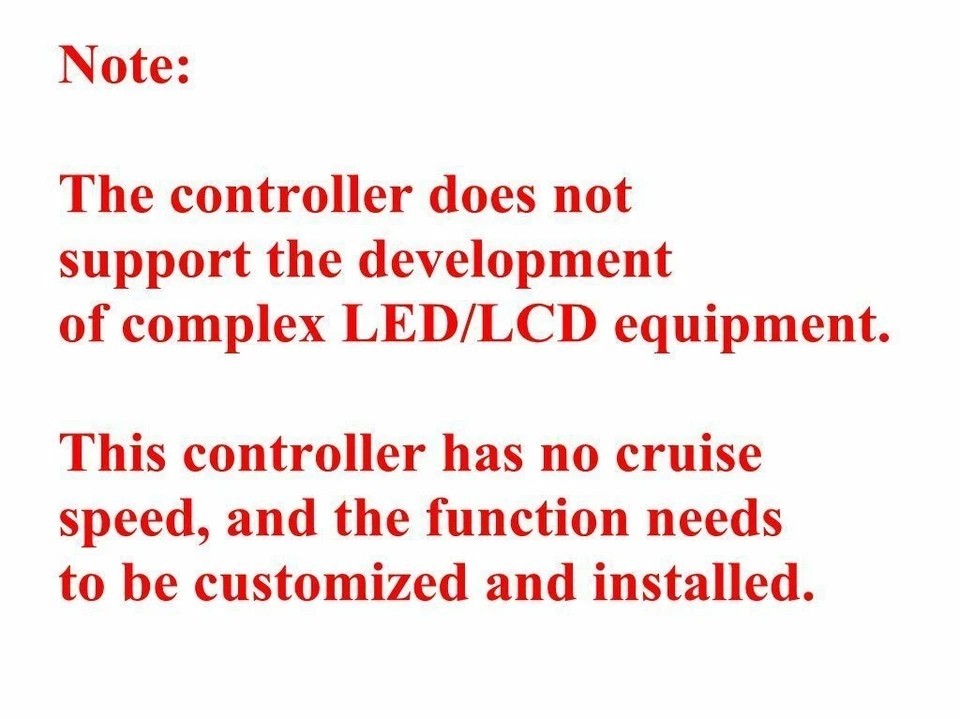 For Scooter Motor Speed Controller 48V 25A 1200W Brushless Motor Controller