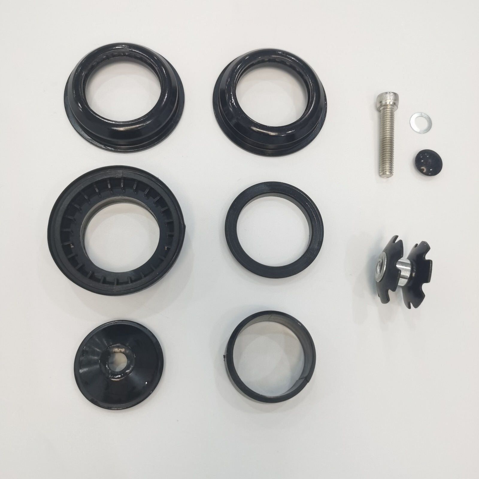 CDHPOWER 1-1/8″ Threadless Semi-Integrated Bicycle Headset with 44mm Cups-Black