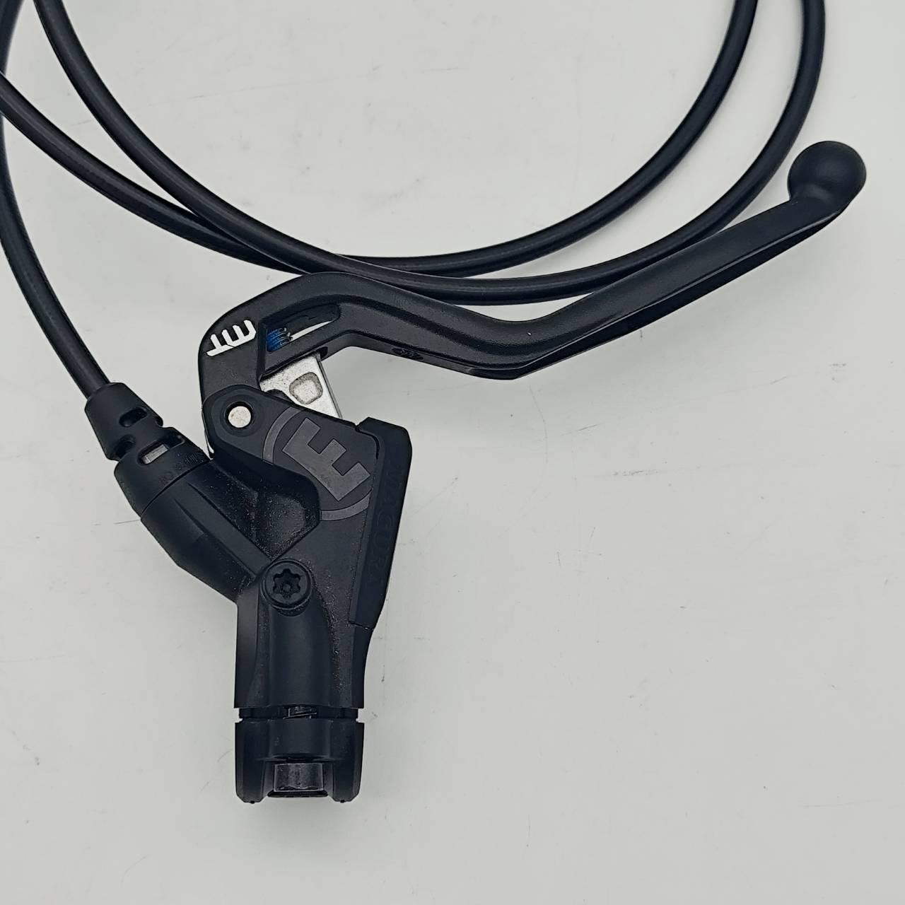Magura MT4 Hydraulic Disc Brake 1200mm hose length & 180mm rotor, 3 Finger Lever