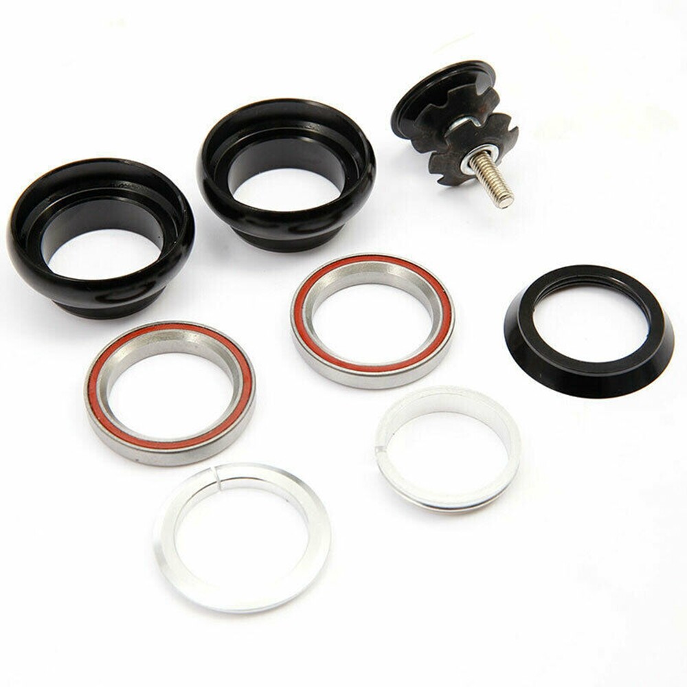 External Threadless Lightweight Sealed Bearings Bicycle Bike Headset 1-1/8″ Inch
