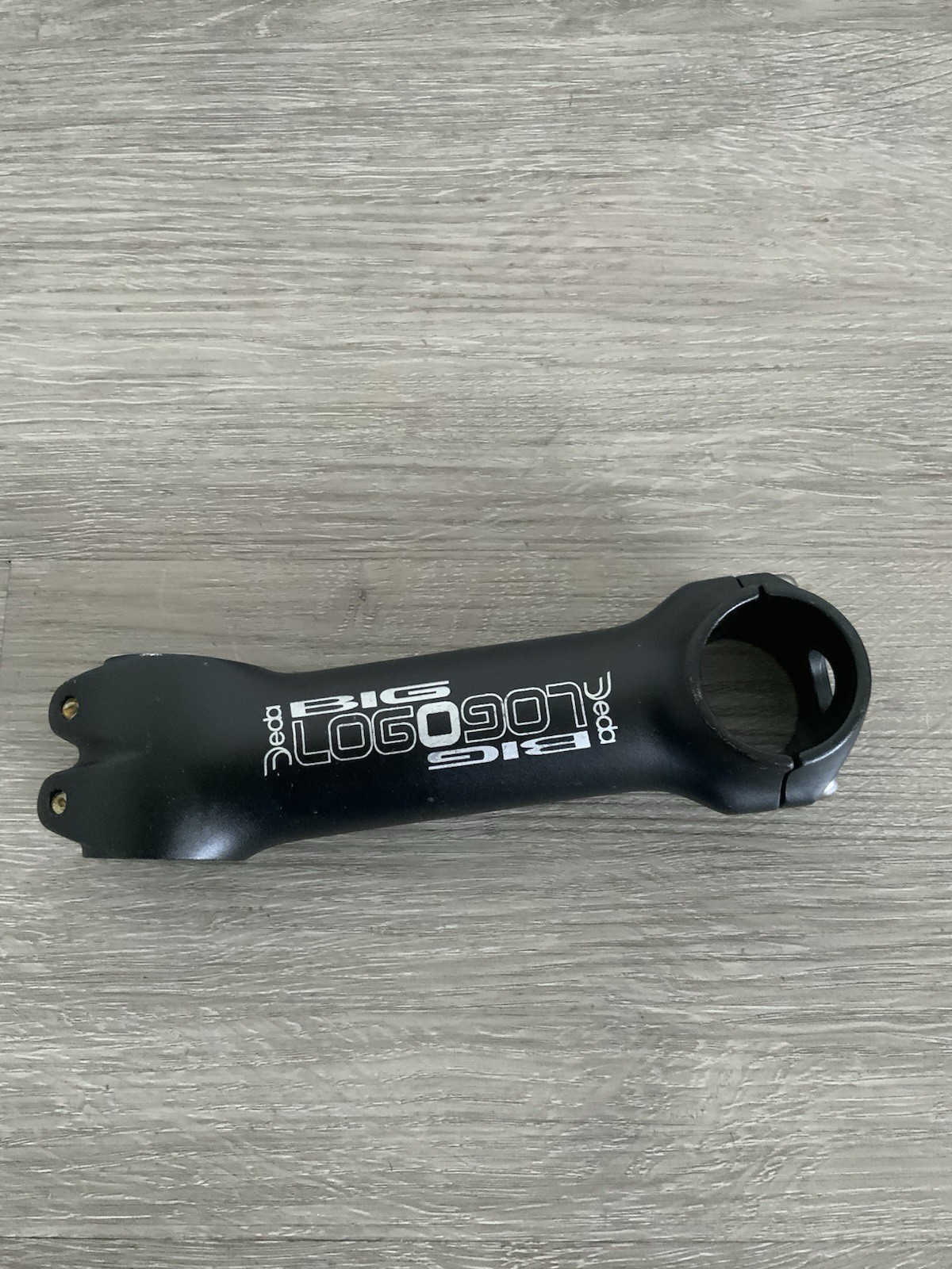 DEDA BIG LOGO THREADLESS STEM 130 MM 1 1/8 INCH 31.8 MM CLAMP 192 GRAMS