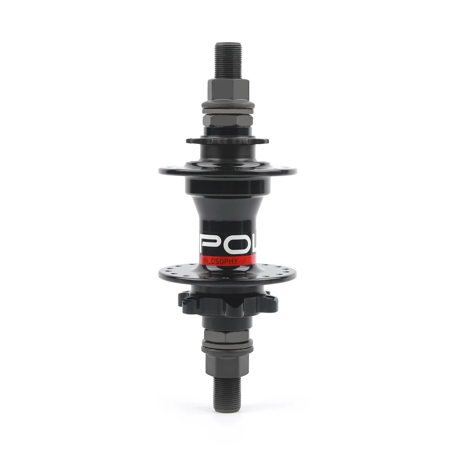 Bmx Bike Disc Brake Rear Hub 110x14mm 9T 3 Pawls 32 Click Single Speed Hub 36H