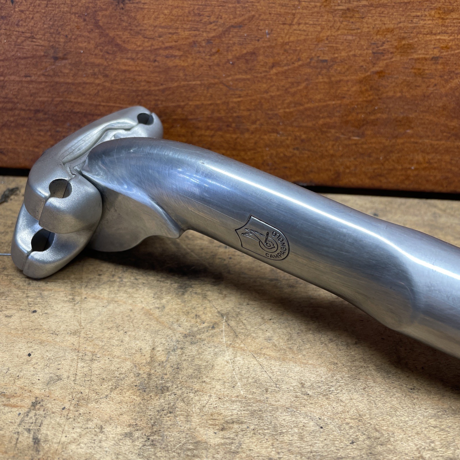 Vintage CAMPAGNOLO C-Record Aero Seatpost 26.8mm x 200mm Engraved Logo ITALY!