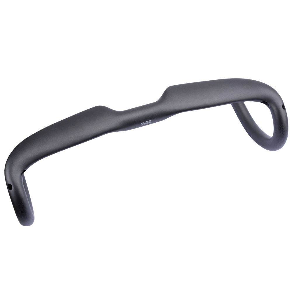 Carbon Fiber Road Bike Handlebar 420mm Racing Bent Drop Bar Internal Routing 440